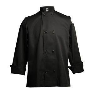 Chef Revival J061BK-L Crew Jacket Black L (1 EACH)