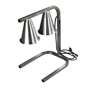 Carlisle Foodservice HL7237 Heat Lamp Silver 2 Bulb (1 EACH)
