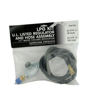 Hurricane Products 63-5114 Assembly Regulator with 5' Hose (1 EACH)