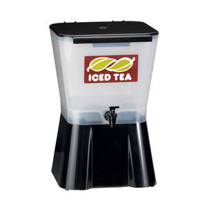 Tablecraft 953 Iced Tea Dispenser White/Black 3 gal (1 EACH)