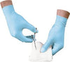 IMPACT 8645S PROGUARD AMBIDEXTROUS DISPOSABLE POWDER-FREE NITRILE EXAM GLOVES, SMALL, BLUE, 5 MIL (100 BOXES PER CASE)