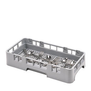 Cambro Manufacturing HFR258151 Flatware Rack Half Size Soft Gray (1 EACH)