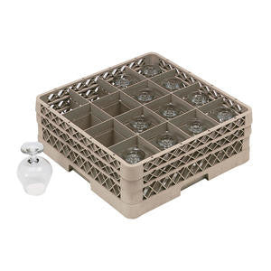 Vollrath Company TR8DDD Traex Rack 16 Compartment with 3 Extenders (1 EACH)