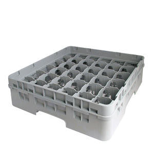 Cambro Manufacturing 36S318151 Camrack 36 Compartment with 1 Extender Soft Gray (1 EACH)