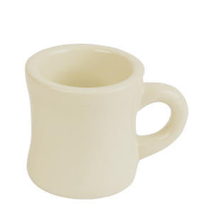 Libbey Glass 16-0340 Challenger Canton Mug Cream White 8.5 oz (SET OF 24 PER CASE)
