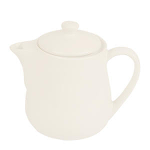 Libbey Glass 16-0343 Challenger Teapot with Lid Bright White 16 oz (SET OF 12 PER CASE)