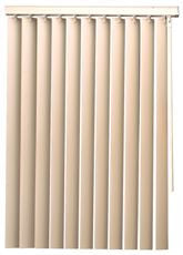 Designer's Touch 3.5-INCH PVC VERTICAL BLINDS, ALABASTER, 35X84 IN. (1 PER CASE)