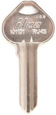KABA ILCO RU45-BR RU45 1011 D1 KEY BLANK, 50 KEYS PER BOX (1 BOX)