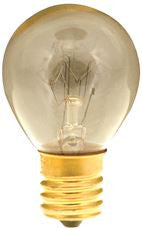 SATCO S3621 INCANDESCENT SIGN LAMP, S11, 10 WATTS, 115/125 VOLTS, INTERMEDIATE BASE, CLEAR, 10 PER BOX (60 BOXES PER CASE)