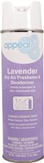 Appeal APP12739 HANDHELD DRY AIR FRESHENER, YELLOW, LAVENDER SCENT, 20 OZ. (12 PER CASE)