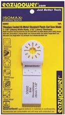 EAZYPOWER 50692 OSCILLATING FLUSH CUT METAL SAW BLADE, TITANIUM COATED, 1-1/8 IN. (1 PER CASE)