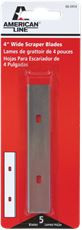 American Line 66-0454-0000 LINE WIDE BLADE SCRAPER BLADES, 5 BLADES PER PACK (300 PACKS)