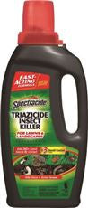 SPECTRUM HG-96400 SPECTRACIDE TRIAZICIDE INSECT KILLER, CONCENTRATE, 32 OZ. (1 PER CASE)