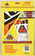 Demo Bags DB05-42-JR CONTRACTOR TRASH BAG, 42 GALLON, 5 BAGS PER PACK (120 PACKS)