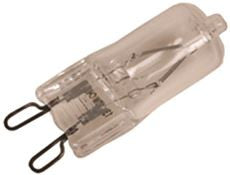 HALCO LIGHTING CORP. 71002 PRISM HALOGEN LAMP T4, 60 WATTS, 130 VOLTS, G9 BASE, CLEAR, DIMMABLE (10 PER CASE)