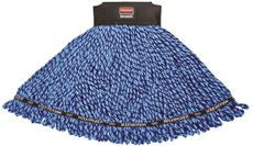 Rubbermaid 1924813 MAXIMIZER BLEND MOP, BLUE, MEDIUM, 6 PER CASE (1 PER CASE)