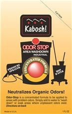 KABOSH 410-01 ODOR STOP CONCENTRATE, 1 OZ. PACKET, 30 PER CASE (1 CASE)