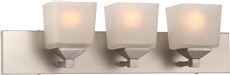 Monument VANITY FIXTURE, PEWTER, 24 X 6-1/4 X 6-1/2 IN., USES (3) 100-WATT INCANDESCENTMEDIUM BASE LAMPS* (1 PER CASE)