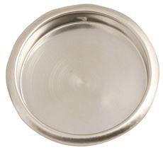 Design House 181123 CLOSET FINGER PULL, 2-1/8 IN., SATIN NICKEL, 5 PER PACK (10 PACKS)