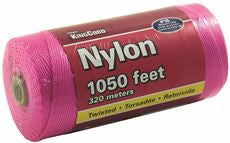 THE MIBRO 300851BG TWISTED MASON LINE, PINK, #18 X 1050 FT. SPOOL (7 ROLLS)