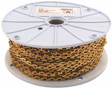 THE MIBRO 529242 SAFETY CHAIN, BRASS, 1/0 X 200 FT. REEL (1 ROLL)