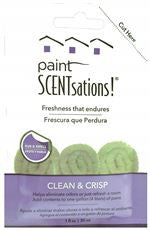 PAINT SCENTSATIONS 102-01 PAINT FRAGRANCE ADDITIVE, CLEAN AND CRISP, 1 0Z PACKET (12 PER CASE)