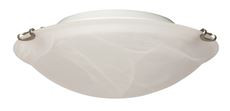 SUNSET LIGHTING F9911-53 LED FLUSH MOUNT CEILING FIXTURE, ALABASTER GLASS, 9-3/4 IN., SATIN NICKEL, USES (1) 13-WATT LED INTEGRATED PANEL (1 PER CASE)