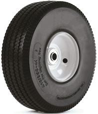 MARTIN WHEEL 354DCSWPU242 410/350-4 FLAT FREE WHEEL FOR HAND TRUCKS, 10 IN. (1 PER CASE)