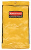 Rubbermaid 1966719 24-GALLON JANITORIAL CLEANING CART VINYL BAG, TRADITIONAL, YELLOW (1 PER CASE)