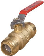 Cash Acme 22186-0000LF SHARKBITE BALL VALVE, 3/4 IN. SHARKBITE X 3/4 IN. FNPT , LEAD FREE (1 PER CASE)