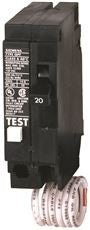 SIEMENS MP115GFA MURRAY MP115GFA GFCI CIRCUIT BREAKER, PLUG IN, SELF TESTING, 15 AMP, 1-POLE, 120 VOLT (1 PER CASE)