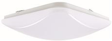 ENVIROLITE EV1014S-WH LED SQUARE FLUSH MOUNT CEILING FIXTURE, WHITE, 14 IN., INTEGRATED LED INCLUDED (1 PER CASE)