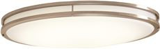 ENVIROLITE EV1432LED-BN LED LOW PROFILE CEILING FIXTURE, BRUSHED NICKEL, 32 IN., INTEGRATED LED INCLUDED (1 PER CASE)
