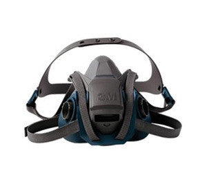 3M 6501QL Model 6501QL/49488 Small Rugged Comfort Quick Latch Half Facepiece Reusable Respirator (1/EA)