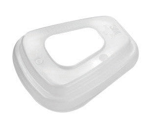 3M 501 4" X 4 1/2" X 8 1/2" White Filter Retainer For 3M Particulate Filters And Easi-Care 5000 Series Respirator (1/EA)