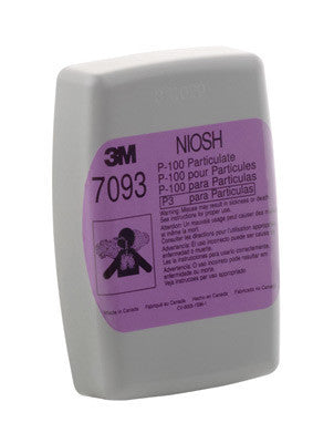 3M 7093-B P100 Filter For 5000, 6000 And 7000 Series Respirators (144/EA)