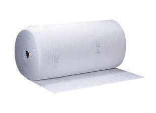 3M HP-100 38" X 144' White Polypropylene And Polyester High Capacity Sorbent Roll (1/RL)
