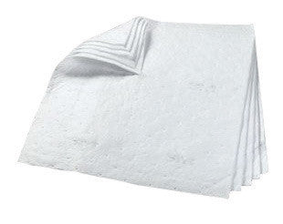 3M HP-157 34" X 38" White Polypropylene And Polyester High Capacity Sorbent Pad (1/BA)