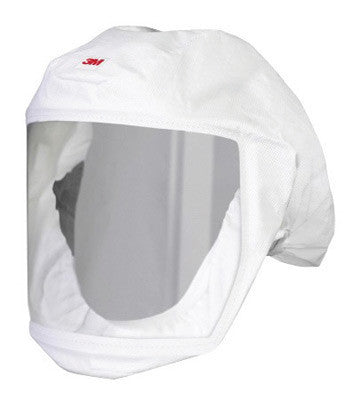3M S-607-10 Standard Polypropylene S-Series Versaflo White Replacement Hood With Inner Shroud (For Use With Premium Head Suspension) (1/EA)