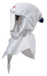 3M S-757 Standard S-Series Versaflo White Painter's Hood Assembly With Inner Shroud And Premium Head Suspension (For Use With Certain 3M Powered Air Purifying And Supplied Air Respirator Systems) (1/EA)