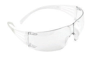 3M SF201AF SecureFit Self-Adjusting Safety Glasses With Clear Polycarbonate Frame And Clear Polycarbonate Anti-Fog Lens (1/EA)