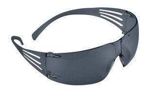 3M SF202AF SecureFit Self-Adjusting Safety Glasses With Gray Polycarbonate Frame And Gray Polycarbonate Anti-Fog Lens (1/EA)