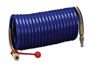 3M W-2929-50 3/8" X 50' Nylon High Pressure Industrial Interchange Coiled Supplied Air Hose (For Use With 3M High Pressure Compressed Air Systems) (1/EA)