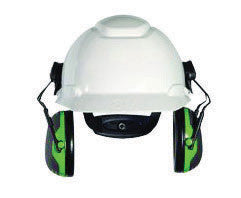 3M X1P3E Peltor Black And Green Model X1P3E/32725(AAD) Cap Mount Hearing Conservation Earmuffs (10/EA)
