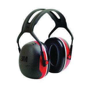 3M X3A Peltor Black And Red Model X3A/37272(AAD) Over-The-Head Hearing Conservation Earmuffs (1/EA)