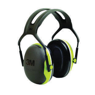 3M X4A Peltor Black And Chartreuse Model X4A/37273(AAD) Over-The-Head Hearing Conservation Earmuffs (1/EA)