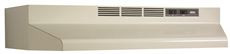 Broan 403008 30-INCH 2-SPEED UNDER-CABINET RANGE HOOD, ALMOND, 160 CFM (1 PER CASE)