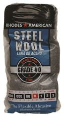 HOMAX 10121110 STEEL WOOL, FINE #0, 12 PER SLEEVE (72 PACKS)