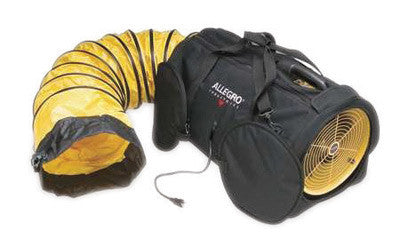 Allegro 9535-12 12" Polyester Air Bag With Built-In Duct (For Use With Centrifugal Blower System) (1/EA)