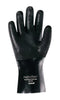 Ansell 214308 Size 10 Red 14" Knit Lined PVA Fully Coated Chemical Resistant Gloves With Smooth Finish And Gauntlet Cuff  (1/PR)
